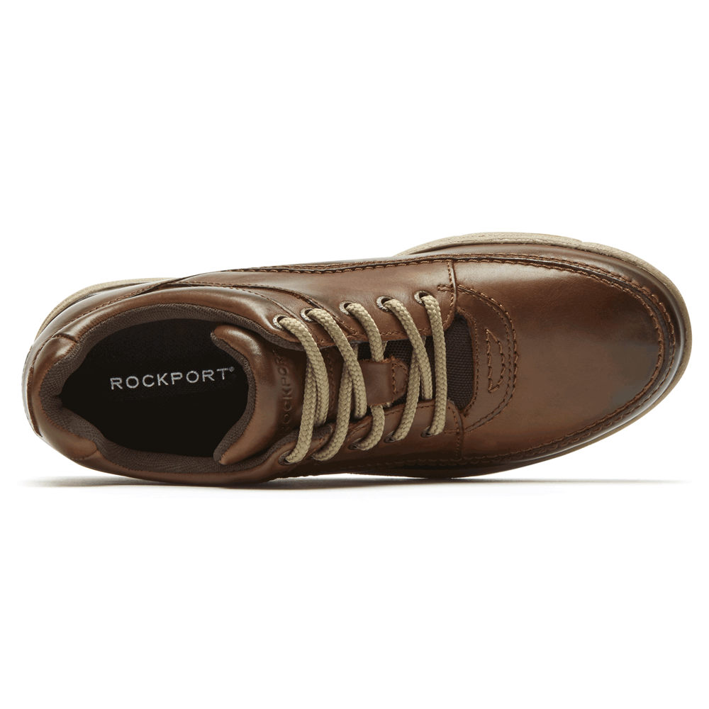 Rockport Sneakers For Mens Brown - World Tour Classic Shoe - ZN6379804